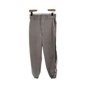Champro Youth XL Baseball Pants‎ Gray Elastic Hem Double Snap Closure Athletic